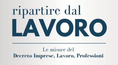 DL Sostegni bis: ripartire dal Lavoro