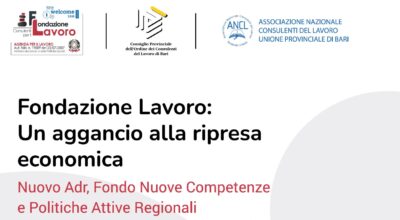 Disponibili le slide del convegno della Fondazione Lavoro:  Un aggancio alla ripresa economica